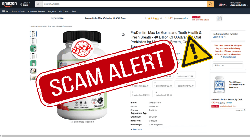 ProDentim Scam Alert